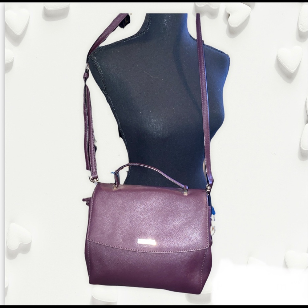 Kate spade plum Satchel Crossbody